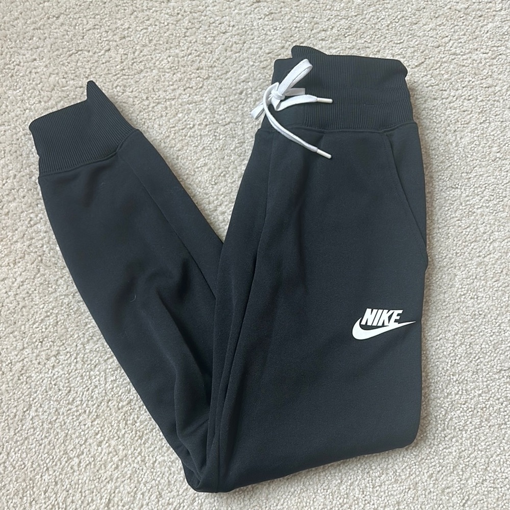 Nike Black Track Pants Tapered Joggers